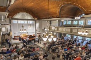 Konserttikuva kirkosta